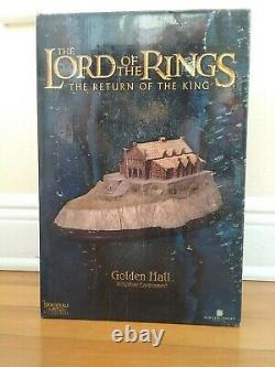 SIDESHOW Weta Lord of the Rings Golden Hall Diorama #3289/4000