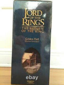 SIDESHOW Weta Lord of the Rings Golden Hall Diorama #3289/4000