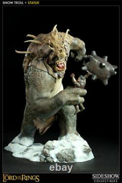 SNOW CAVE TROLL Statue by Sideshow Lord of the Rings Hobbit