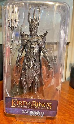 Sauron The Lord of the Rings Noble Collection Cinema Statue Figure 8'' With Box