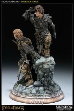 Sideshow Frodo and Samwise Diorama Statue Lord of the Rings MIB