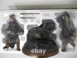 Sideshow Frodo and Samwise Diorama Statue Lord of the Rings MIB