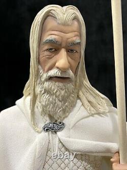 Sideshow LOTR Lord Rings'GANDALF The WHITE' EXCLUSIVE Premium Format Statue