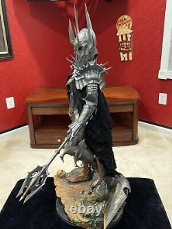 Sideshow LOTR Lord Rings SAURON PREMIUM FORMAT Statue! #0069/ 1500! L@@K