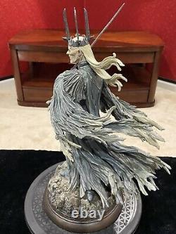 Sideshow LOTR Lord rings TWILIGHT WITCH KING Statue! #0215/ 1000! RARE! L@@K