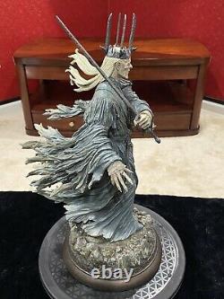 Sideshow LOTR Lord rings TWILIGHT WITCH KING Statue! #0215/ 1000! RARE! L@@K