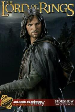 Sideshow Lord Of The Rings Aragorn As Strider Polystone Statue Exclusive Limited