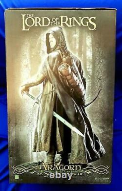 Sideshow Lord Of The Rings Aragorn As Strider Statue LOW NUMBER 35/1000 NEW