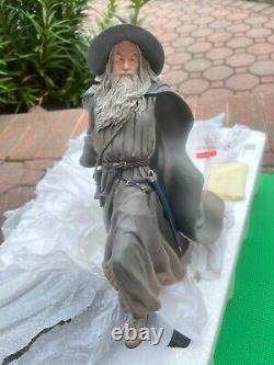 Sideshow Lord Of The Rings Gandalf The Grey Polystone Statue 4/750 Ian McKellen