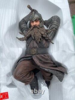 Sideshow Lord Of The Rings Gimli Polystone Statue 3/1000 Fellowship LOTR