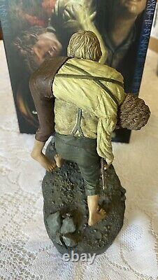 Sideshow Lord of the Rings Mount Doom Frodo & Sam Statue SUPER RARE
