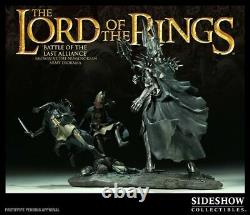 Sideshow Lotr Battle The Last Alliance Sauron Vs Numenorean Army Diorama Statue