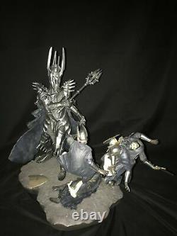Sideshow Lotr Battle The Last Alliance Sauron Vs Numenorean Army Diorama Statue
