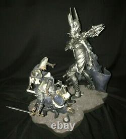 Sideshow Lotr Battle The Last Alliance Sauron Vs Numenorean Army Diorama Statue