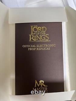 Sideshow Mr. Master Replica Lord of the Rings Sauron's Ring of Power statue