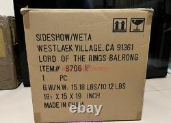 Sideshow The Lord of the Rings Balrog Statue Figure Resin Model Collectible Rare