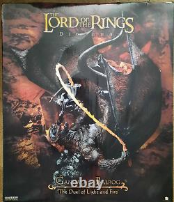 Sideshow The Lord of the Rings The Duel of Light and Fire Gandalf vs. Balrog