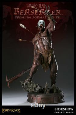 Sideshow URUK HAI BERSERKER EXCLUSIVE PF Statue Lord of the Rings LotR Hobbit