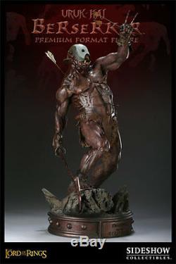 Sideshow URUK HAI BERSERKER EXCLUSIVE PF Statue Lord of the Rings LotR Hobbit