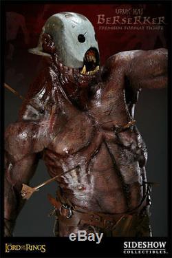 Sideshow URUK HAI BERSERKER EXCLUSIVE PF Statue Lord of the Rings LotR Hobbit