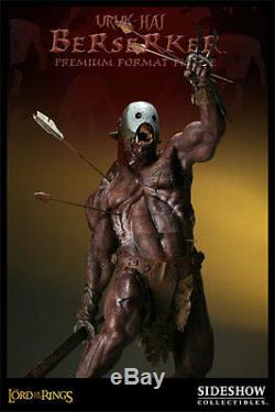 Sideshow URUK HAI BERSERKER EXCLUSIVE PF Statue Lord of the Rings LotR Hobbit