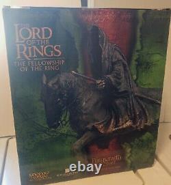 Sideshow WETA Lord Of The Rings Ringwraith & Steed Statue Original Boxes #1967