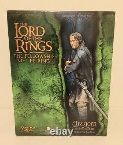 Sideshow WETA Lord of the Rings Aragron 1/6 Scale Polystone Statue