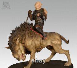 Sideshow WETA The Lord of the Rings Wolf-Riders Statue Resin Figure Model Gift