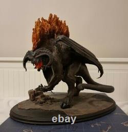 Sideshow Weta Artists Proof Balrog Statue Original Lord Of The Rings Damaged