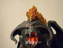 Sideshow Weta Artists Proof Balrog Statue Original Lord Of The Rings Damaged