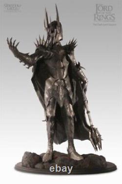 Sideshow Weta LOTR Dark Lord Sauron Statue Carefully Displayed -Opened (#9341)