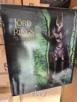 Sideshow Weta LOTR Dark Lord Sauron Statue Carefully Displayed -Opened (#9341)