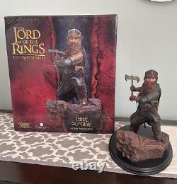 Sideshow Weta LOTR Lord Of The Rings GIMLI Statue #1057/2000