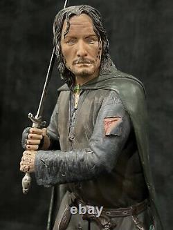 Sideshow Weta LOTR Lord Rings'ARAGORN SON OF ARATHORN' Limited Ed. Statue! L@@K