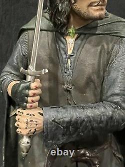 Sideshow Weta LOTR Lord Rings'ARAGORN SON OF ARATHORN' Limited Ed. Statue! L@@K