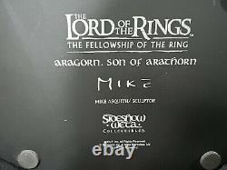 Sideshow Weta LOTR Lord Rings'ARAGORN SON OF ARATHORN' Limited Ed. Statue! L@@K