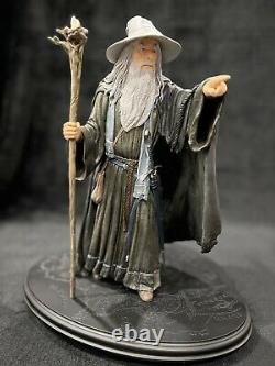 Sideshow Weta LOTR Lord Rings'Gandalf the Grey' statue! RARE NO BASE PEG! L@@K