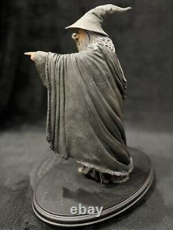 Sideshow Weta LOTR Lord Rings'Gandalf the Grey' statue! RARE NO BASE PEG! L@@K