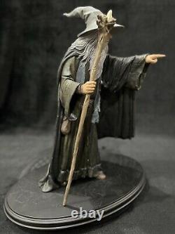 Sideshow Weta LOTR Lord Rings'Gandalf the Grey' statue! RARE NO BASE PEG! L@@K