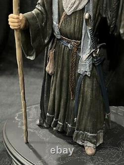 Sideshow Weta LOTR Lord Rings'Gandalf the Grey' statue! RARE NO BASE PEG! L@@K