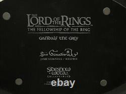 Sideshow Weta LOTR Lord Rings'Gandalf the Grey' statue! RARE NO BASE PEG! L@@K