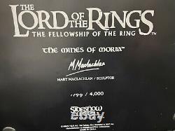 Sideshow Weta LOTR Lord Rings'MINES OF MORIA'! #1199 / 4000! Sold Out! L@@K