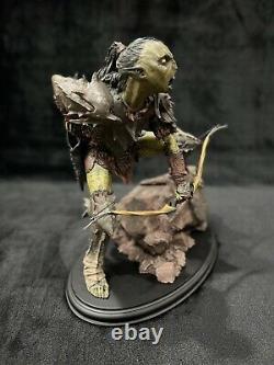 Sideshow Weta LOTR Lord Rings'MORIA ORC ARCHER' 1/6 scale statue! RARE! L@@K