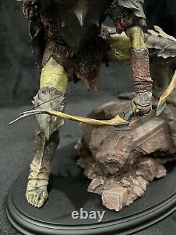 Sideshow Weta LOTR Lord Rings'MORIA ORC ARCHER' 1/6 scale statue! RARE! L@@K