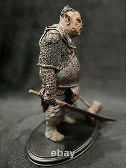 Sideshow Weta LOTR Lord Rings'ORC BRUTE' 1/6 Polystone statue! Rare! L@@K