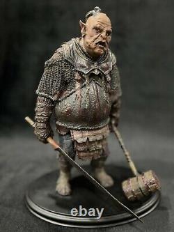 Sideshow Weta LOTR Lord Rings'ORC BRUTE' 1/6 Polystone statue! Rare! L@@K