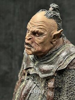 Sideshow Weta LOTR Lord Rings'ORC BRUTE' 1/6 Polystone statue! Rare! L@@K