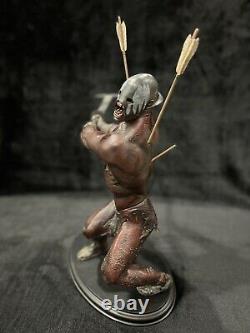 Sideshow Weta LOTR Lord Rings'Uruk Hai Berserker' statue! #0060/ 3000! L@@K