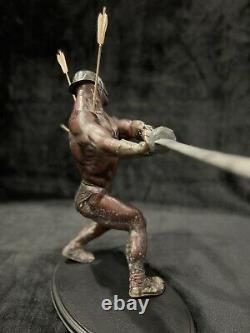 Sideshow Weta LOTR Lord Rings'Uruk Hai Berserker' statue! #0060/ 3000! L@@K