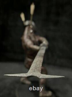 Sideshow Weta LOTR Lord Rings'Uruk Hai Berserker' statue! #0060/ 3000! L@@K